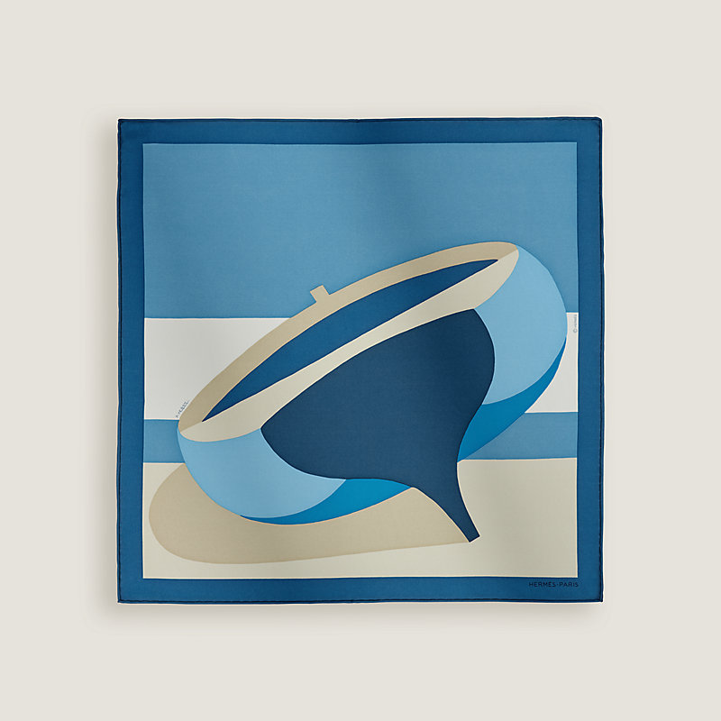 ポケットチーフ 《イル・ドゥ・ウェッサン》 | Hermès - エルメス-公式